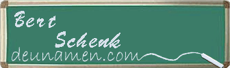 Bert Schenk Visitenkarte